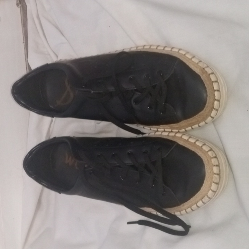Sam Edelman Black Sneakers Size 8.5